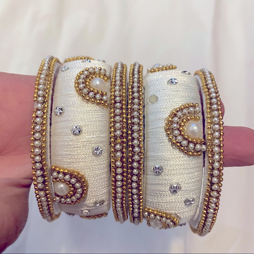 Silk Bangles - Picture 2 of 2